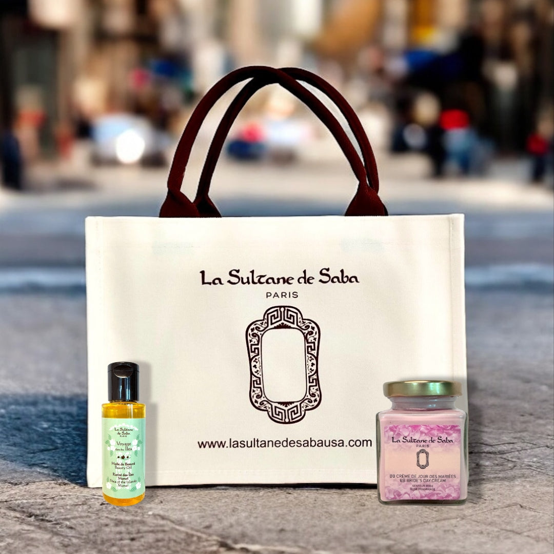 Luxury Summer Tote Bag & BB Cream 100ml & Shea of the Island Monoi Oil 50ml