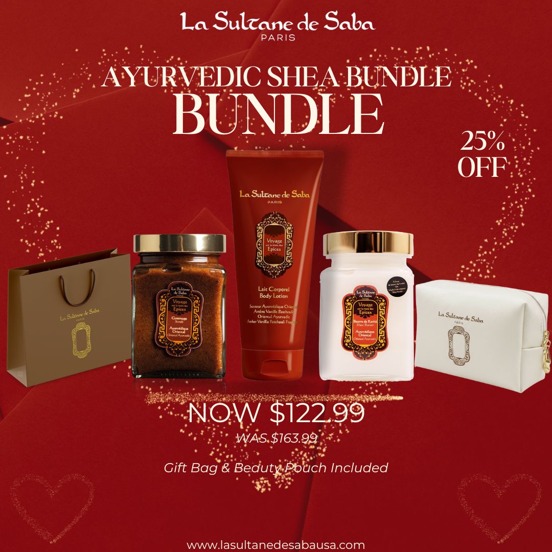Valentine Bundle - Ayurvedic Shea, Scrub & Lotion