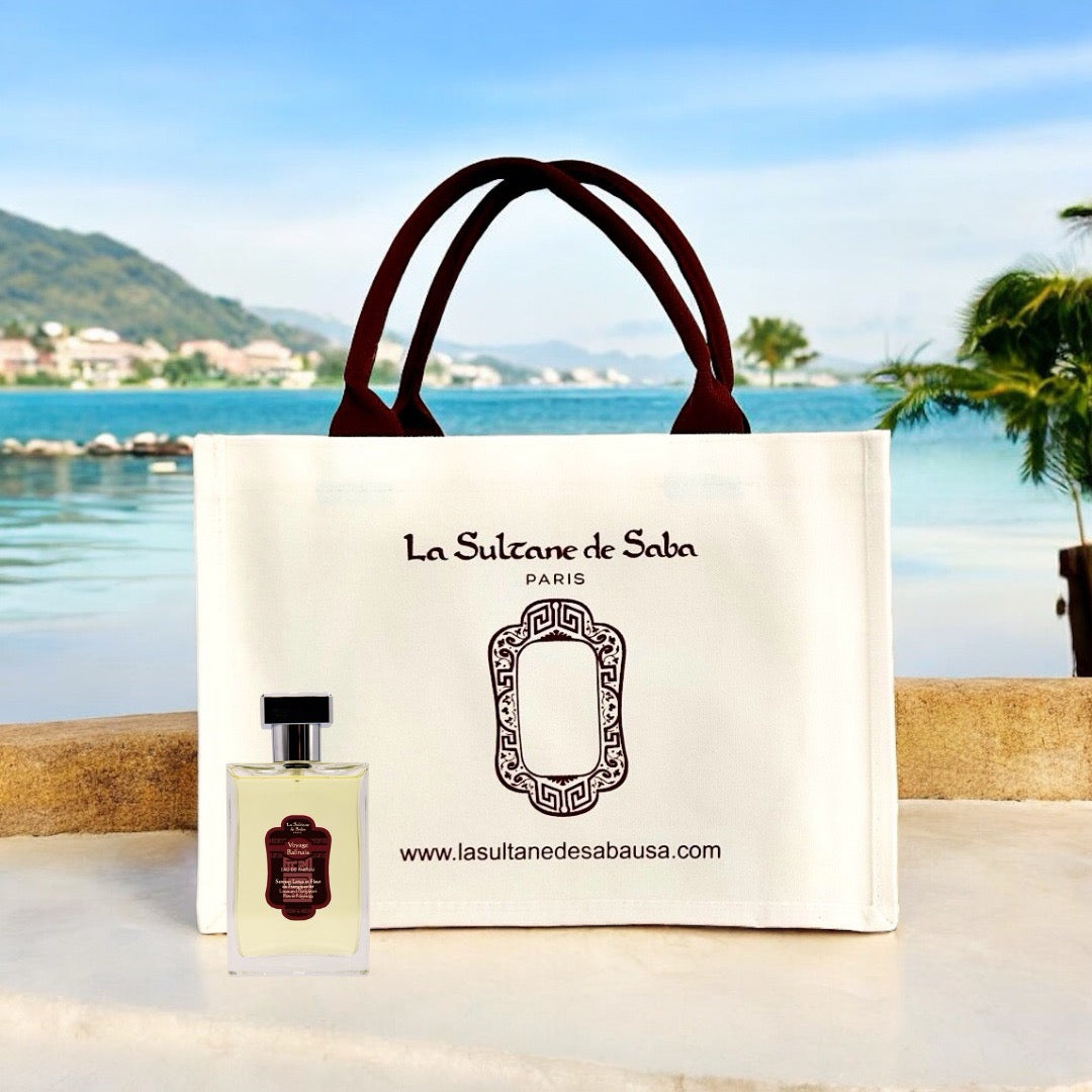 Luxury Summer Tote Bag & Bali Perfume 50ml