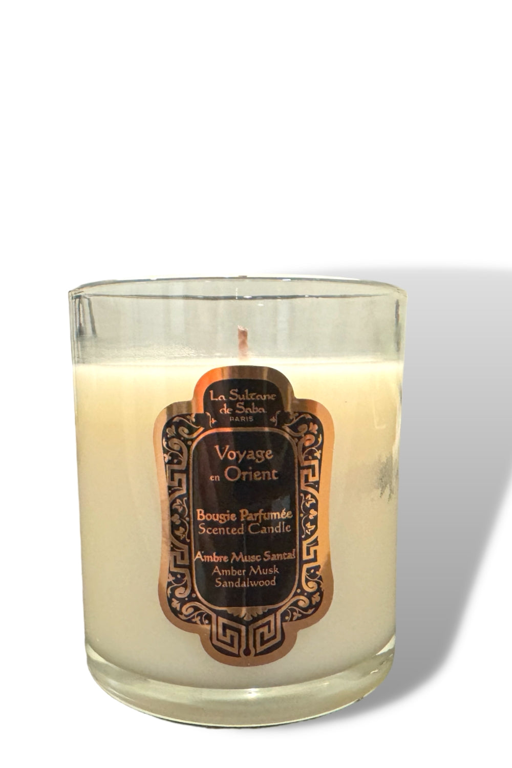 Candle Amber Musk Sandalwood