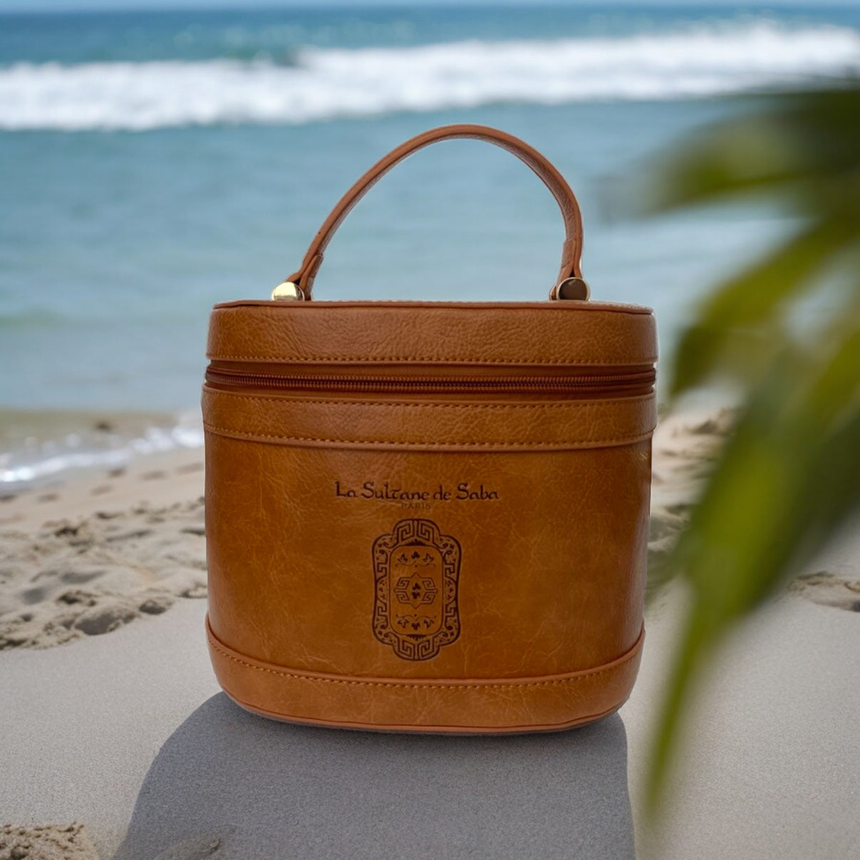 Leather Vanity Case - La Sultane de Saba