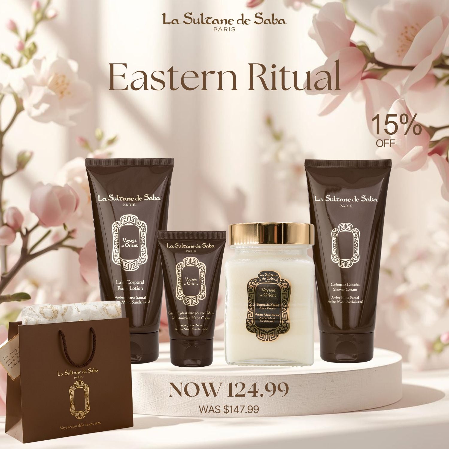 Mother's Day Amber Musk Sandalwood Bundle