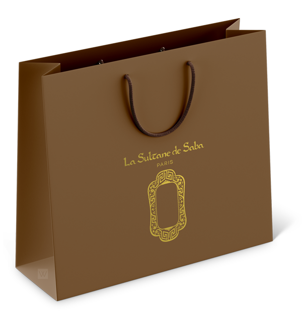 Branded Bag & Branded Silk Paper
