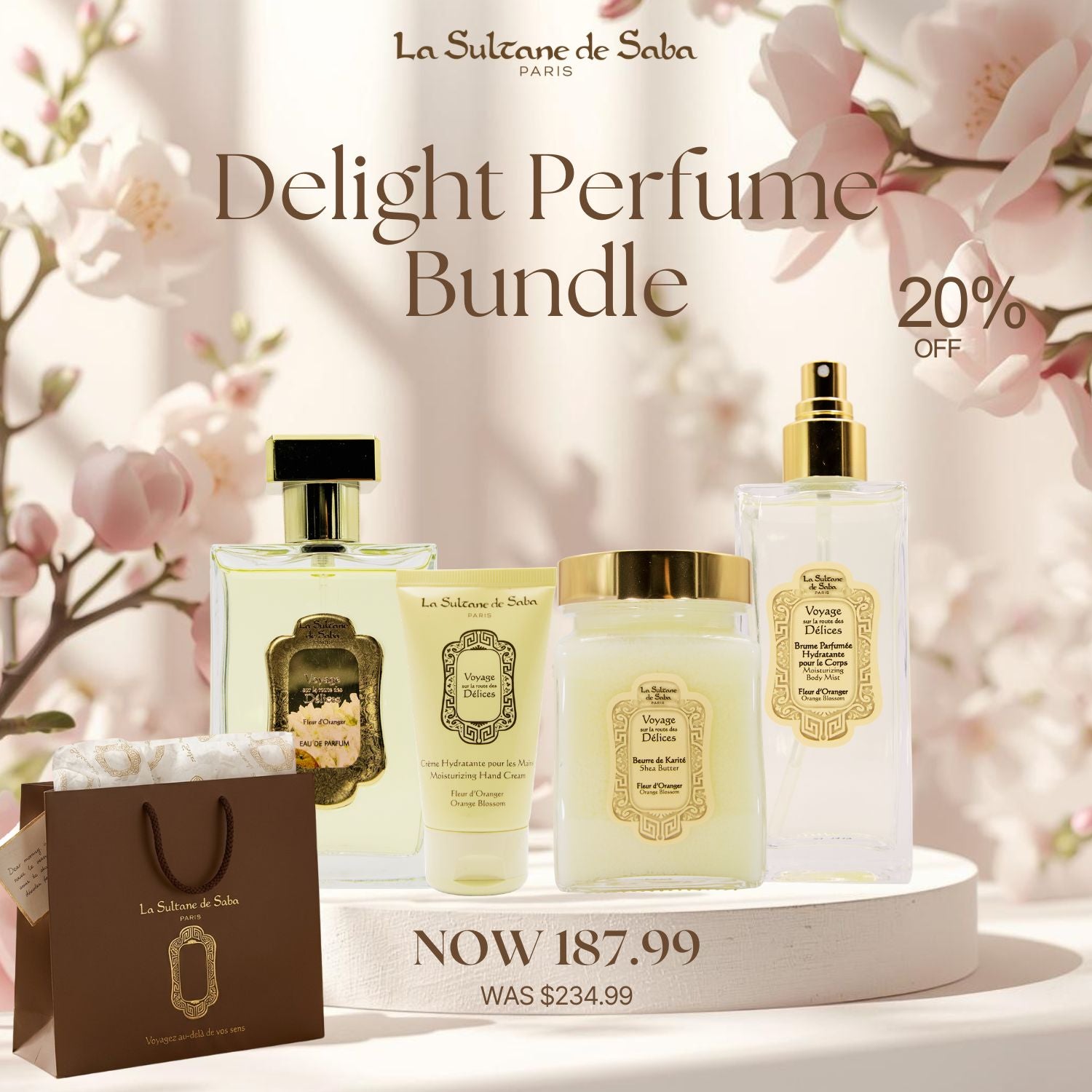 Mother's Day Orange Blossom Perfume Bundle