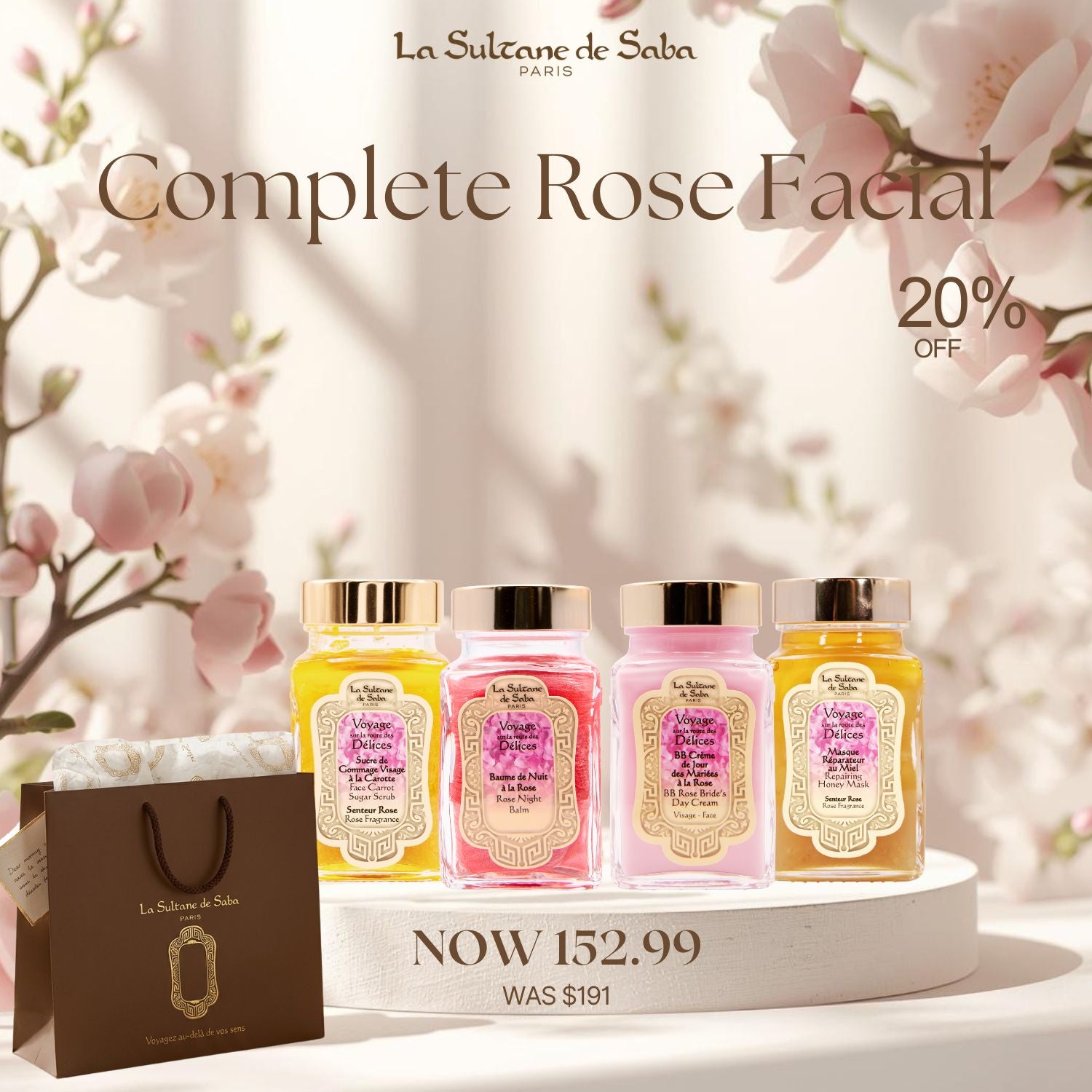 Complete Rose Facial Mother's Day Bundle