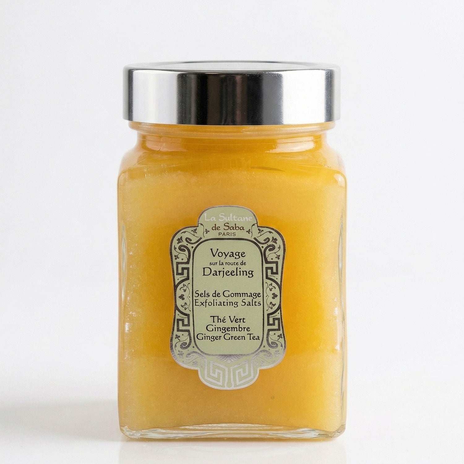 Salt Scrub - Ginger Green Tea - Journey To The Route Of Darjeeling