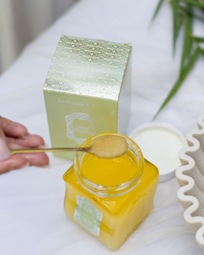 Salt Scrub - Ginger Green Tea - Journey To The Route Of Darjeeling