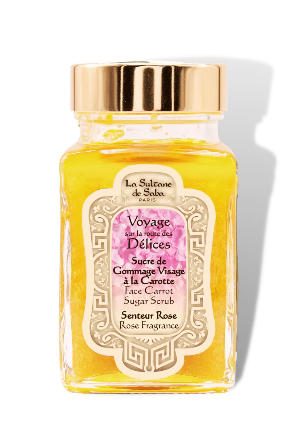 Exfoliating Sugar Scrub with Carrot and Rose