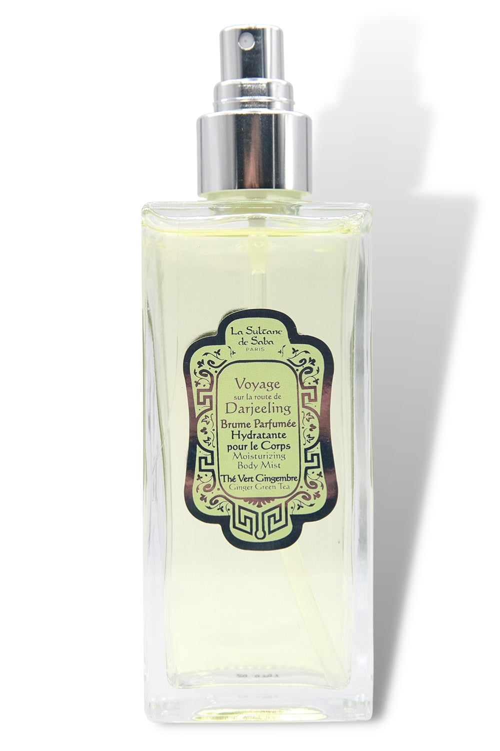 Moisturizing Body Mist - Green Tea & Ginger - Journey To The Route of Darjeeling