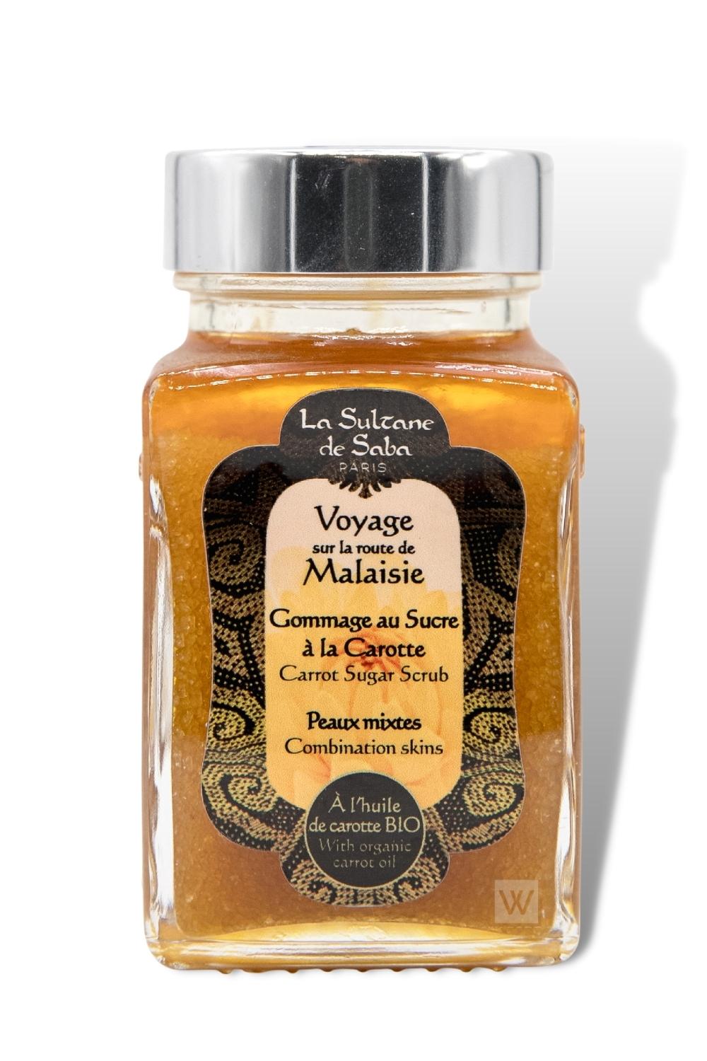 Sugar Scrub - Carrot - Jasmine And Tropical Flowers - Journey To The Route Of Malaysia
