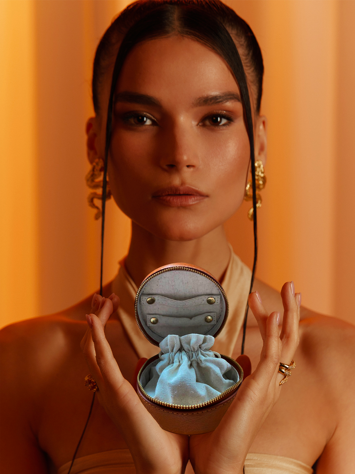 Jewelry Leather Box - La Sultane de Saba