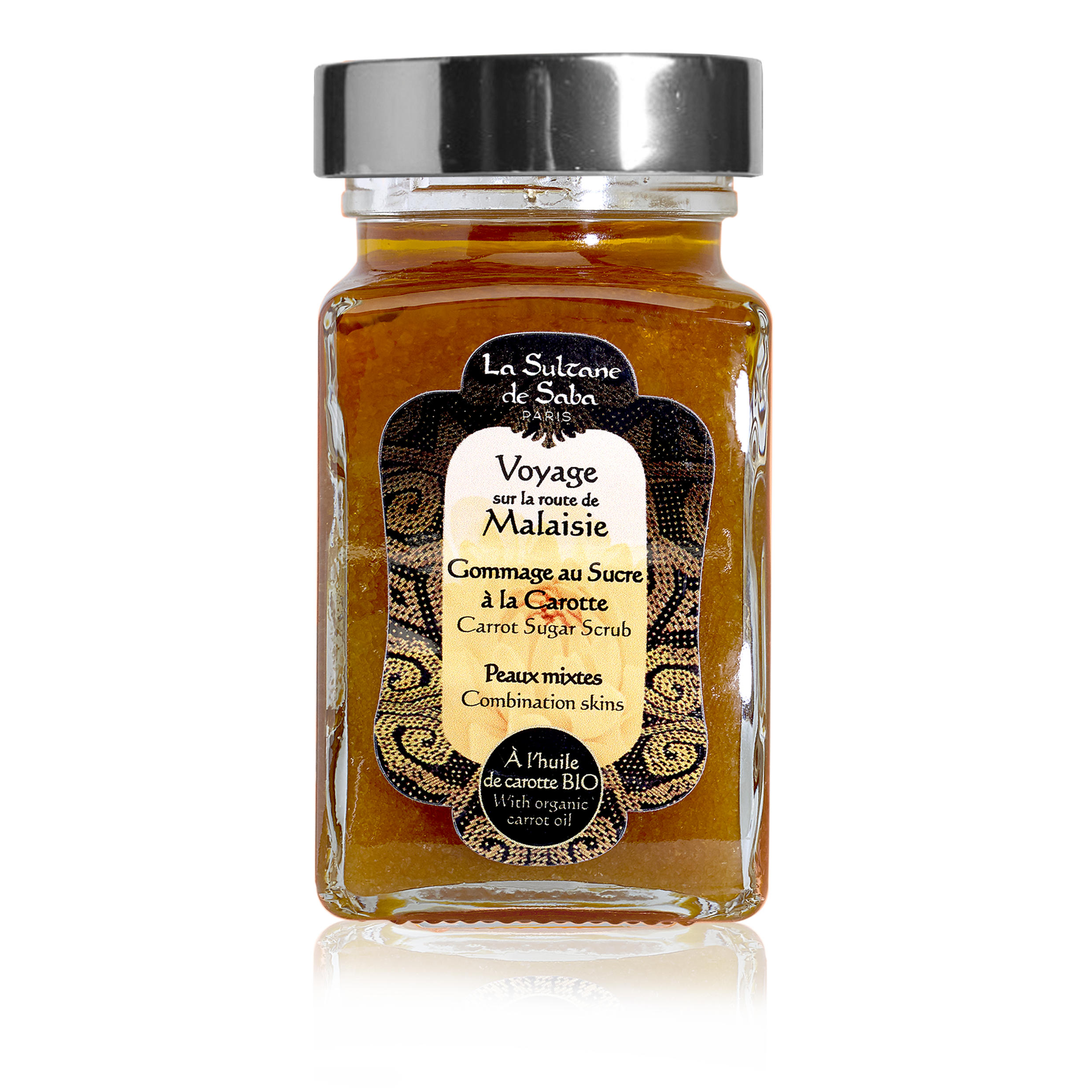 Sugar Scrub - Carrot - Jasmine And Tropical Flowers - Journey To The Route Of Malaysia