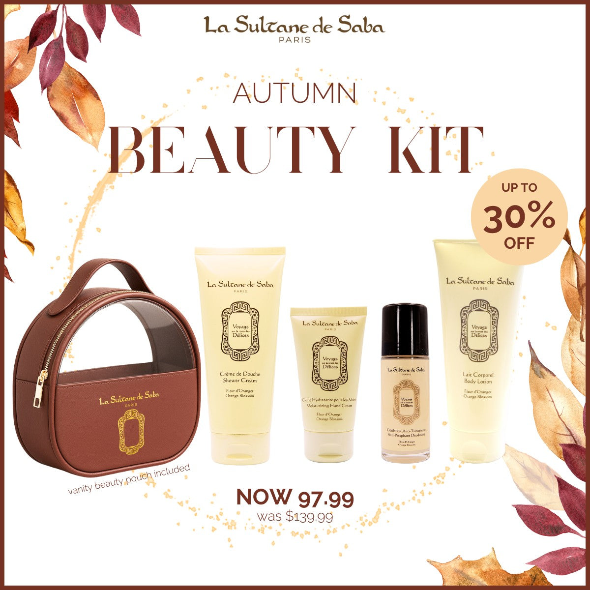 Autumn Beauty Kit - Orange Blossom Day Essential