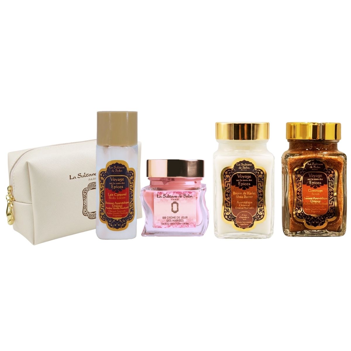 Beauty Pouch, Body Lotion Ayurvedic, Shea Butter Ayurvedic, BB Cream, Body Scrub Ayurvedic  🎁