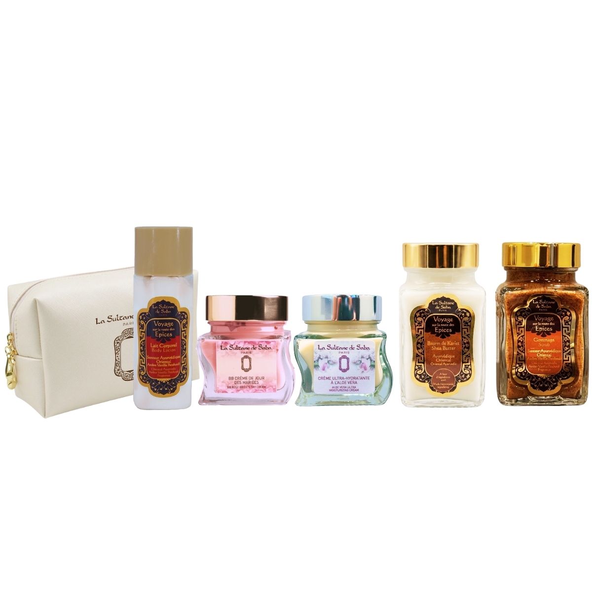 Beauty Pouch, Body Lotion Ayurvedic, Shea Butter Ayurvedic, BB Cream, Body Scrub Ayurvedic, Face Cream Aloe Vera  🎁