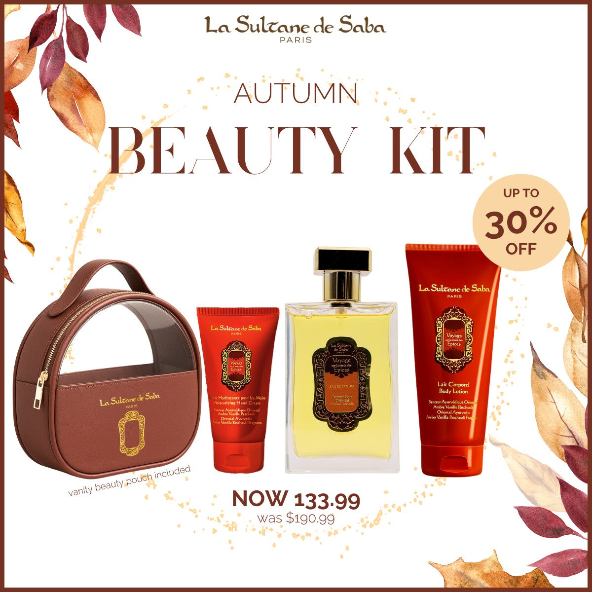 Autumn Beauty Kit - Ayurvedic Perfume