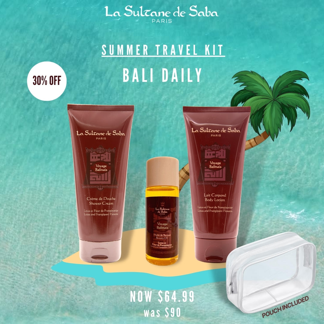 Summer Travel Kit - Bali Daily – La Sultane de Saba USA