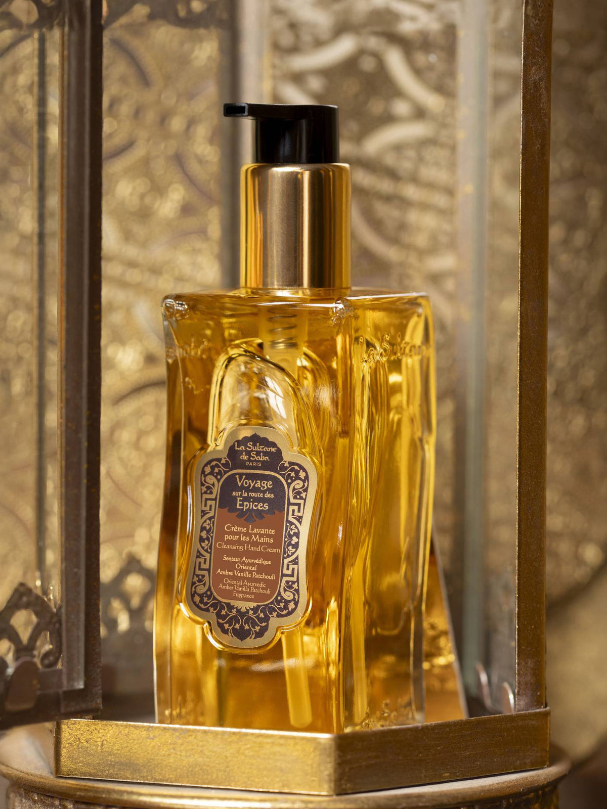 Hand Cleansing Cream - Ayurvedic Treatment - Amber Vanilla Patchouli Journey To The Spices Route