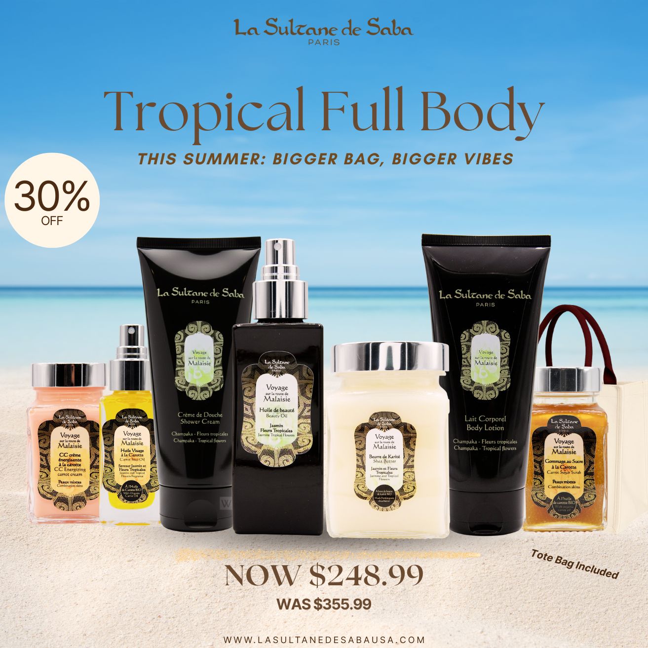 Tropical Glow Head to Toe - Summer Bundle