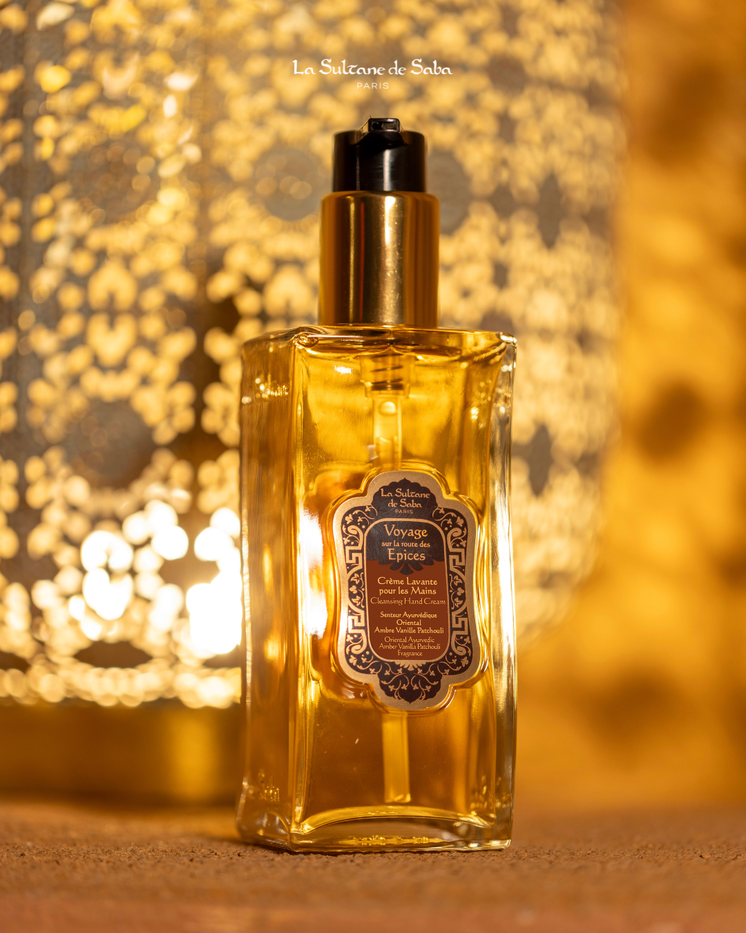 Hand Cleansing Cream - Ayurvedic Treatment - Amber Vanilla Patchouli Journey To The Spices Route