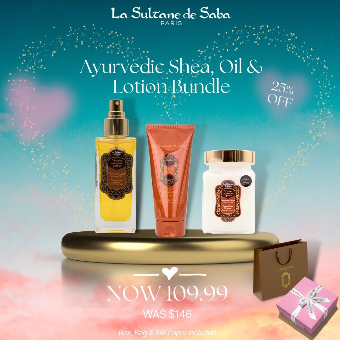 Load image into Gallery viewer, Ayurvedic Shea, Oil &amp; Lotion Bundle
