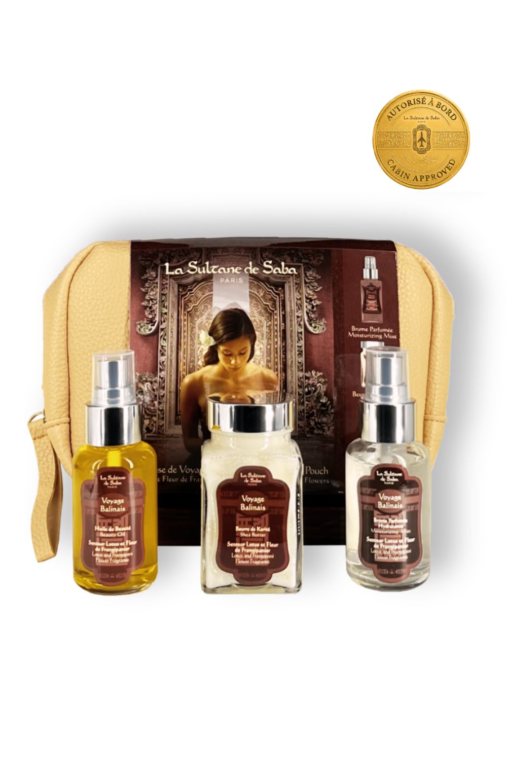 Bali Mist Gift Set - Lotus and Frangipani Flowers - Journey To Bali