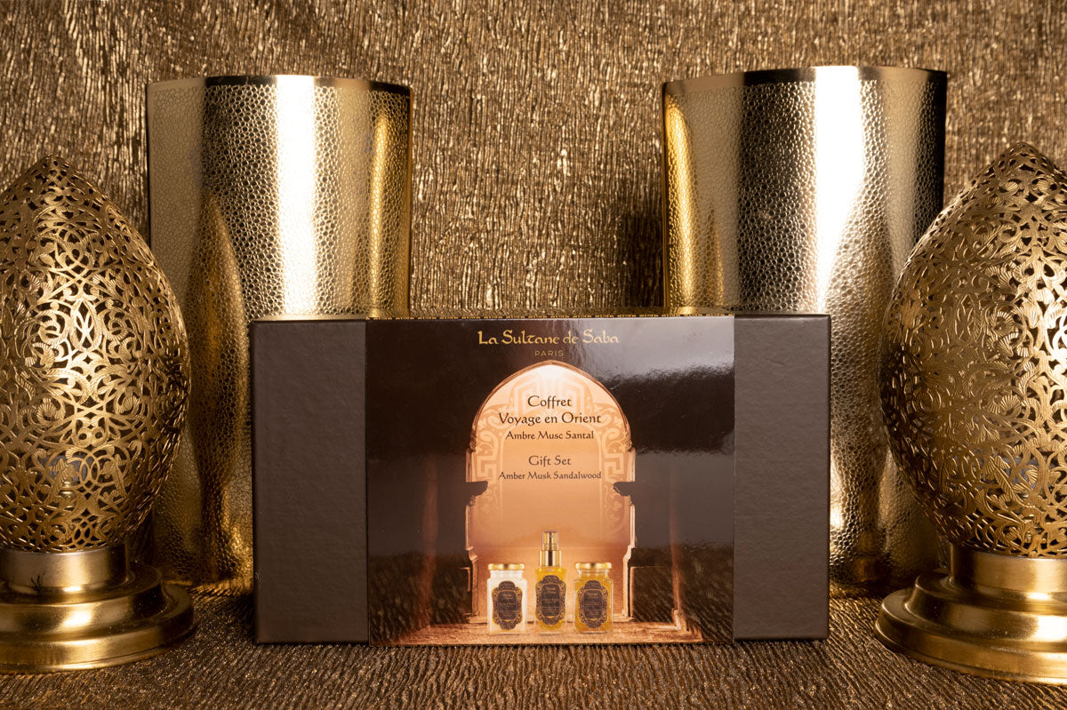 Body Gift Set - Amber Musk Sandalwood Treatment - Journey To The East