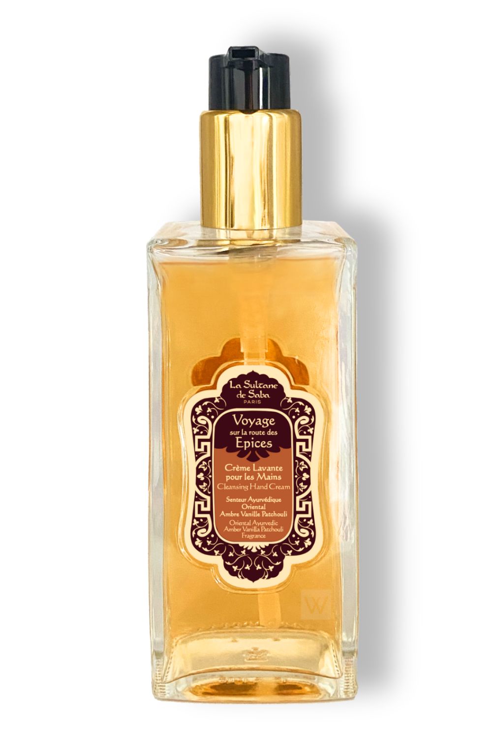 Hand Cleansing Cream - Ayurvedic Treatment - Amber Vanilla Patchouli Journey To The Spices Route