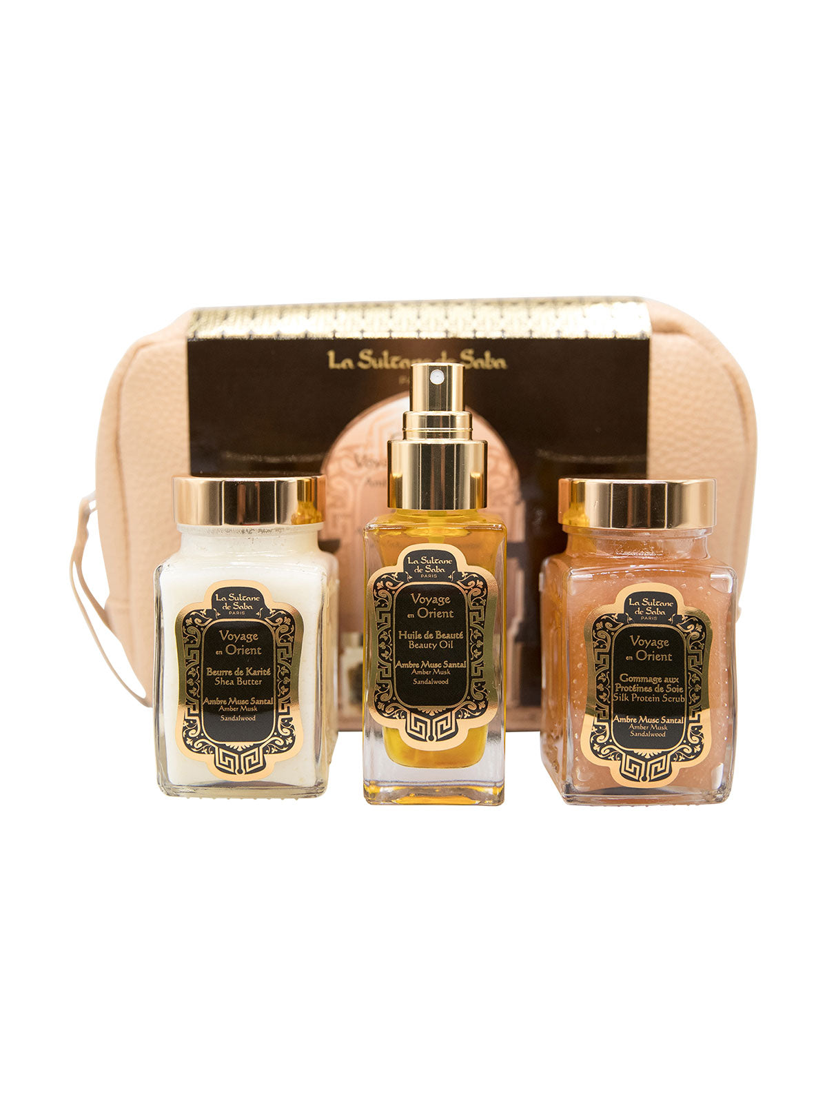 Body Gift Set - Amber Musk Sandalwood Treatment - Journey To The East