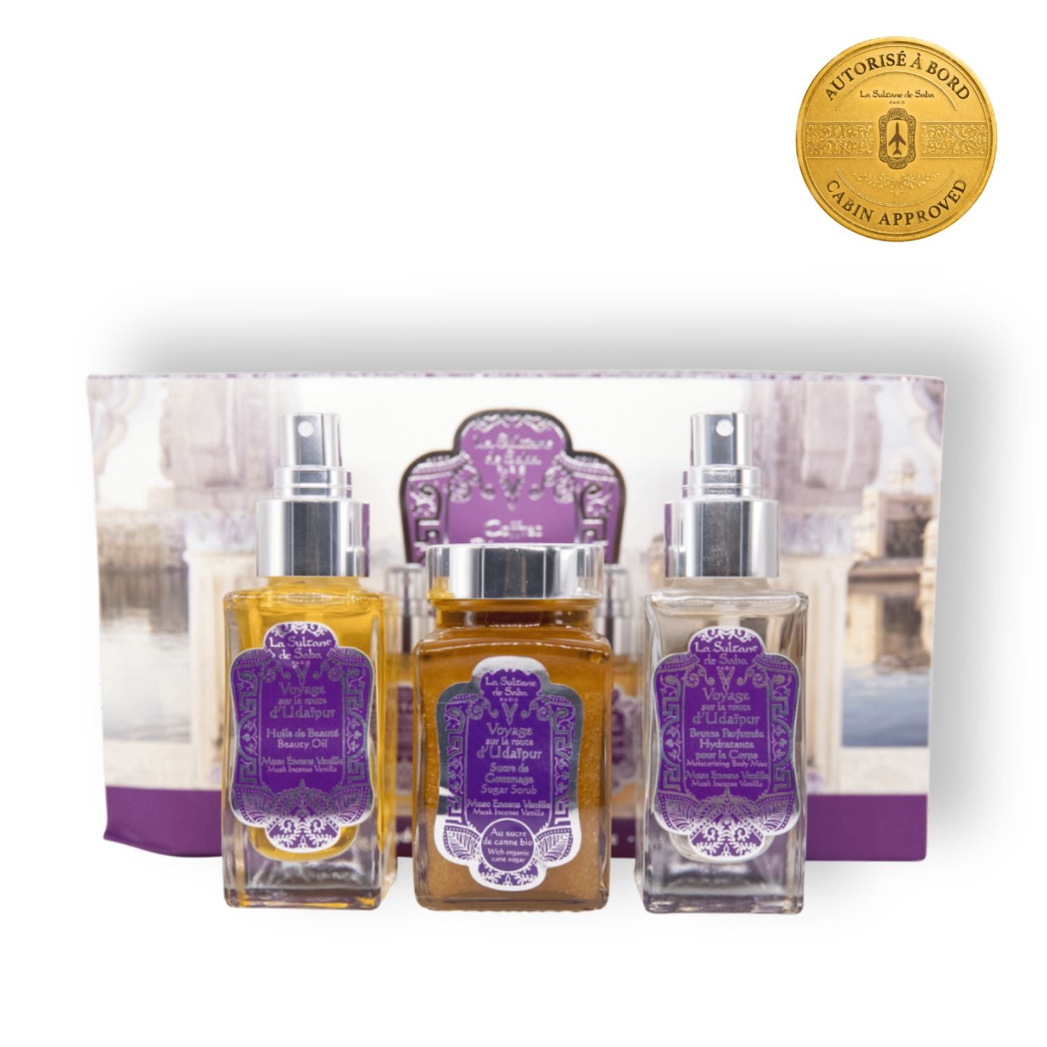 Mist Gift Set - Musk Incense Vanilla - Journey To Udaipur