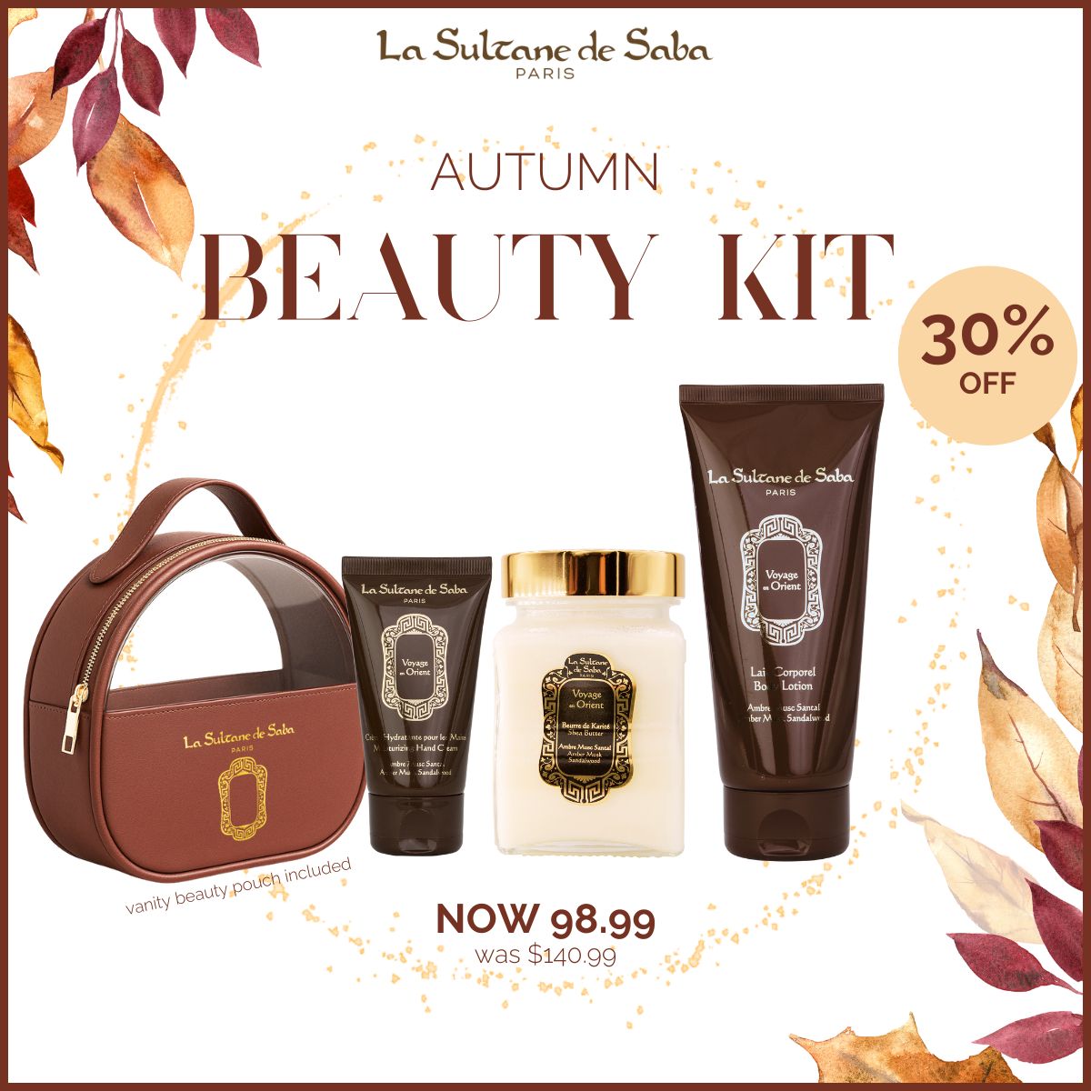 VIP Exclusive Autumn Kit – Amber Musk Sandalwood