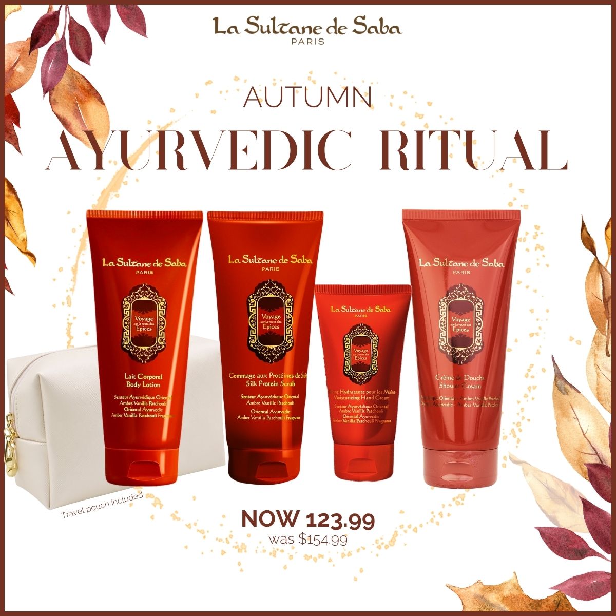 Ayurvedic Essential - Amber Vanilla Patchouli - Autumn Bundle