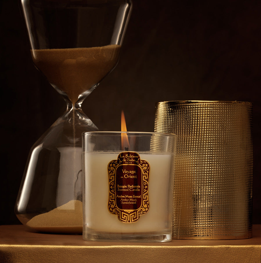 Candle Amber Musk Sandalwood