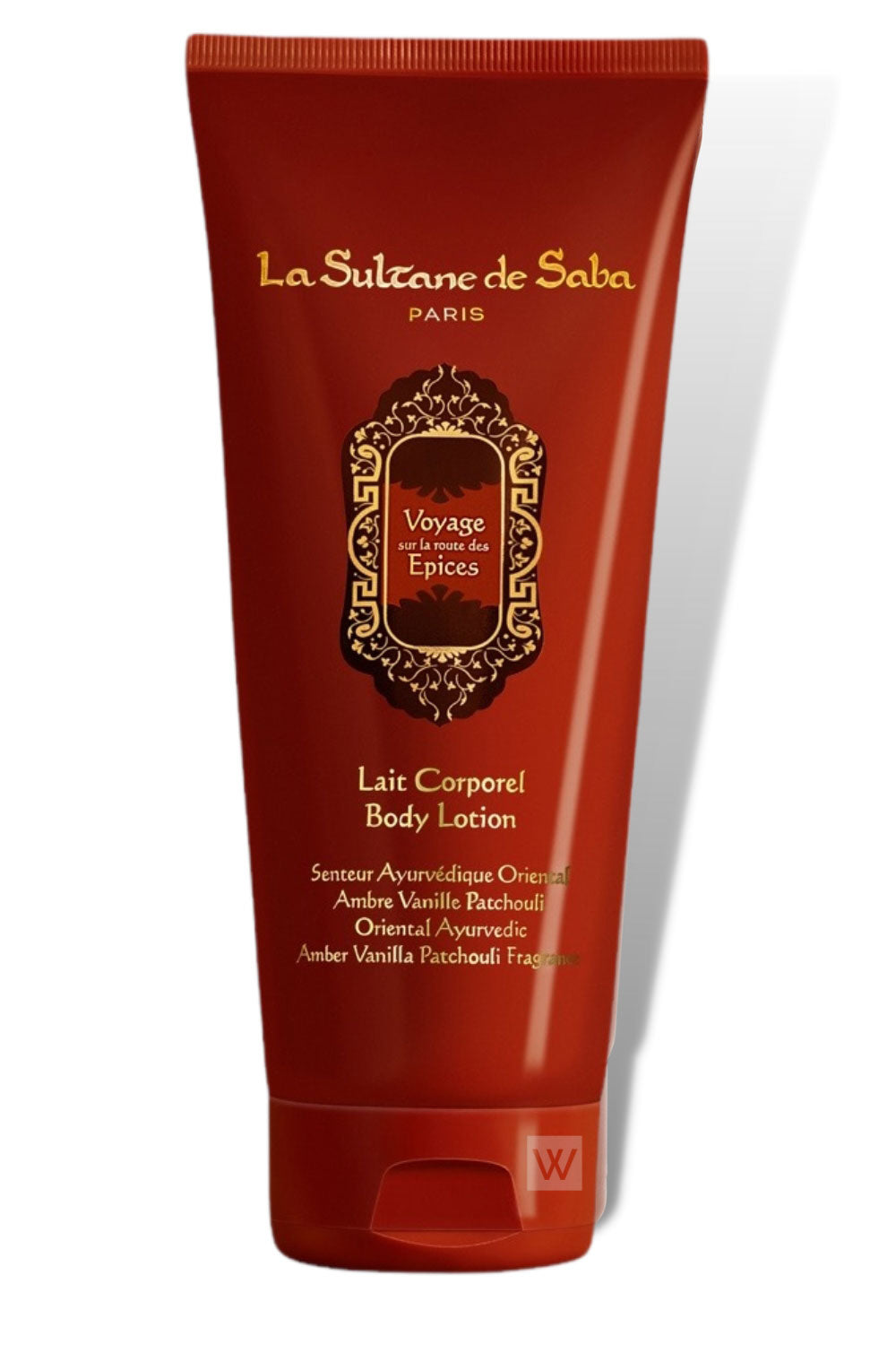 Body Lotion - Ayurvedic Treatment - Amber Vanilla Patchouli Journey To The Spices Route