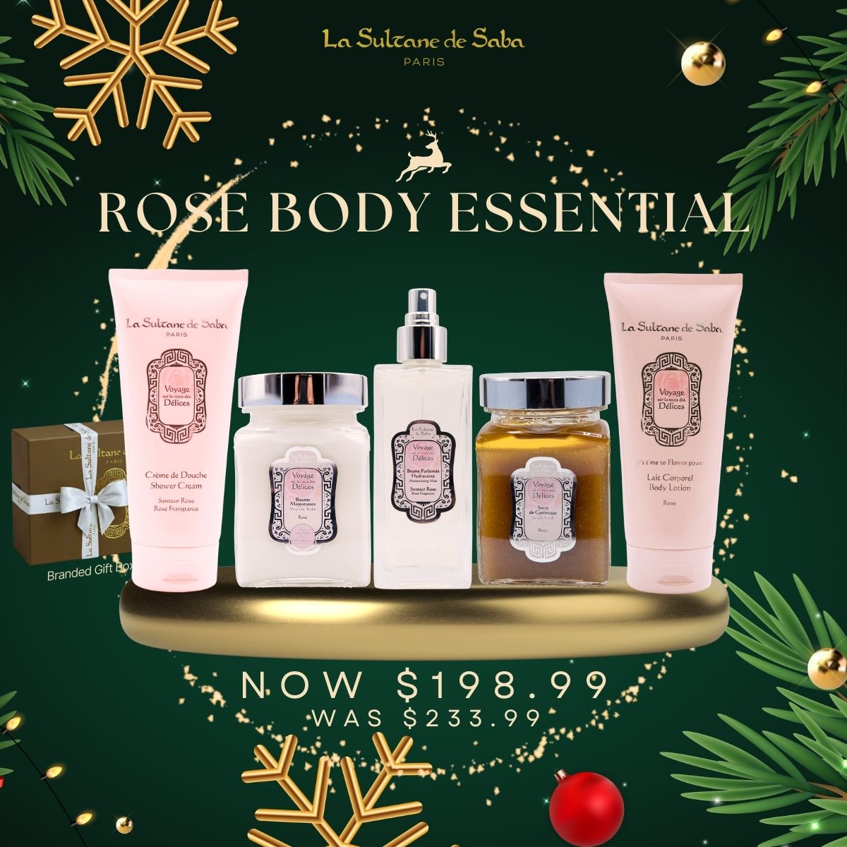 Rose Body Essential - Holiday Bundle