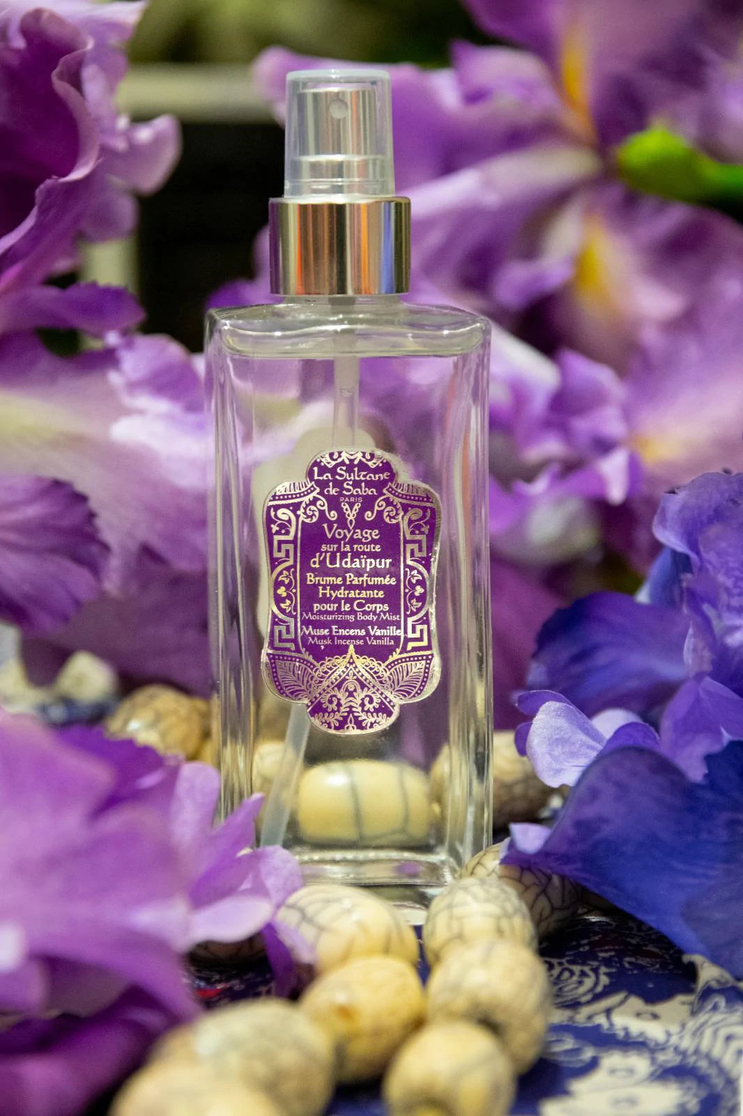 Moisturizing Body Mist -  Musk Incense Vanilla - Journey to the route of Udaipur