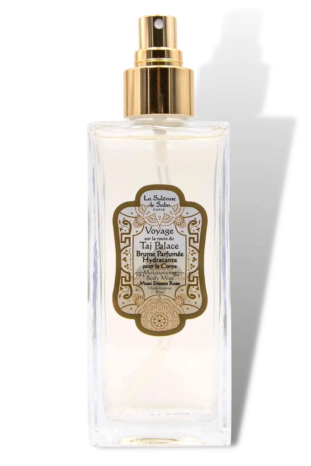 Moisturizing Body Mist - Musk Incense Rose - Journey To The Taj Palace