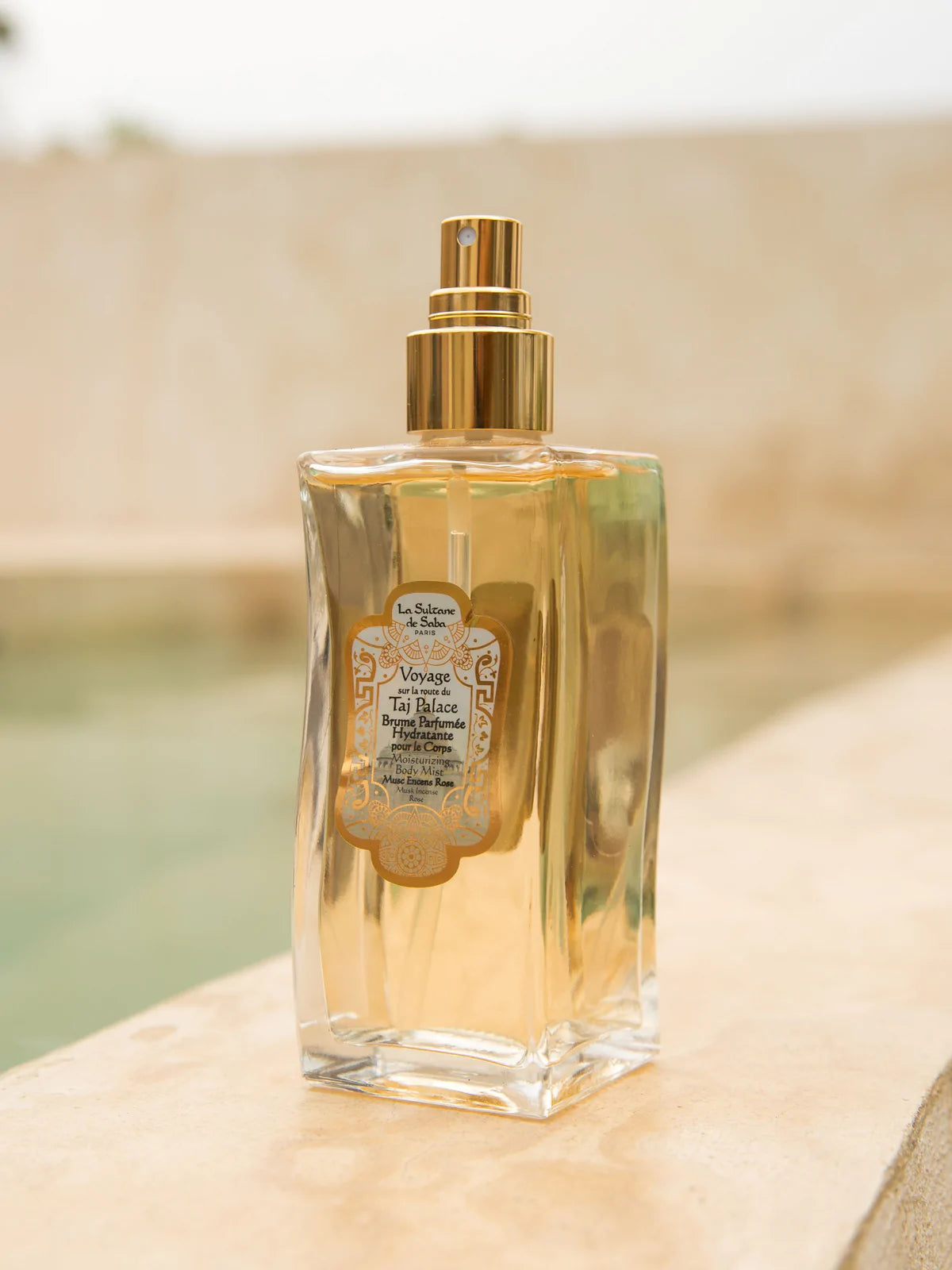 Moisturizing Body Mist - Musk Incense Rose - Journey To The Taj Palace