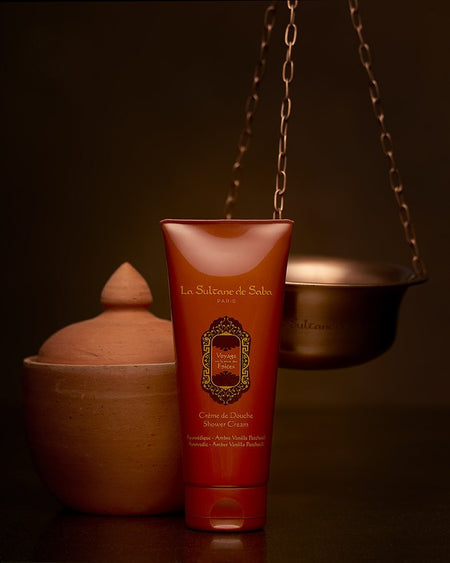 Shower Cream -  Ayurvedic Treatment - Amber Vanilla Patchouli Journey To The Spices Route