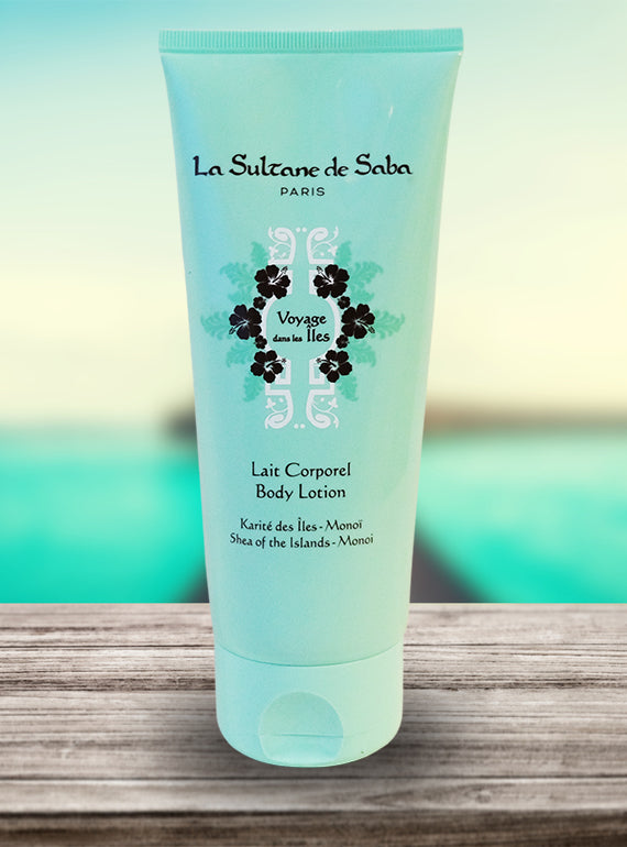 Body lotion - Lotus and frangipani - the Sultane de Saba