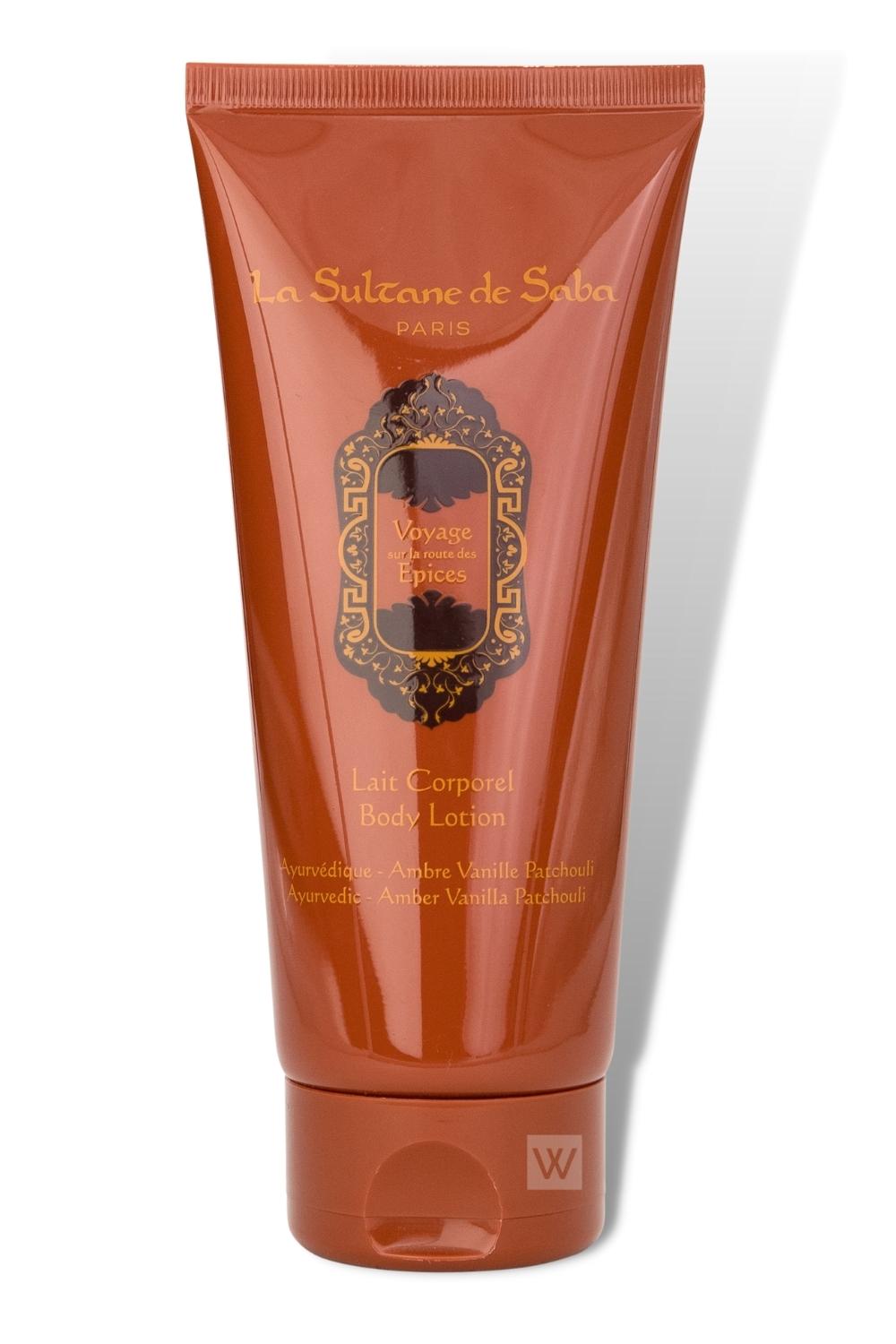 Body Lotion - Ayurvedic Treatment - Amber Vanilla Patchouli Journey To The Spices Route