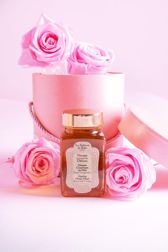 Healing Honey Face Mask - Rose & Ginger - Journey to the Road of Delight