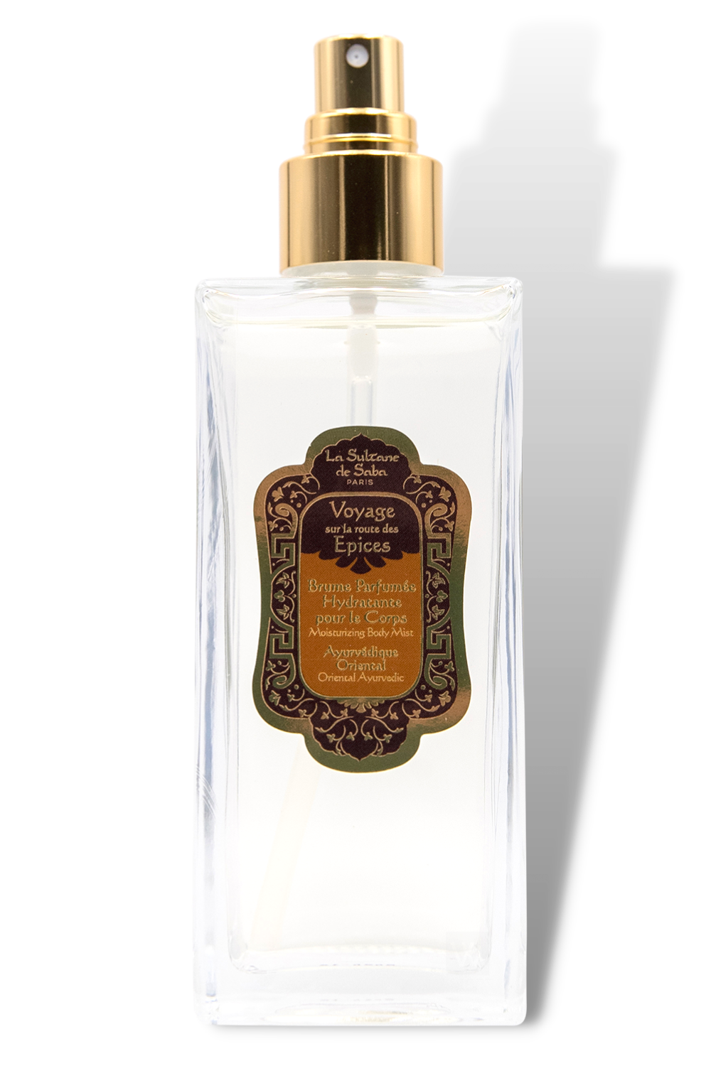 Moisturizing Body Mist - Ayurvedic Treatment - Amber Vanilla Patchouli Journey To The Spices Route