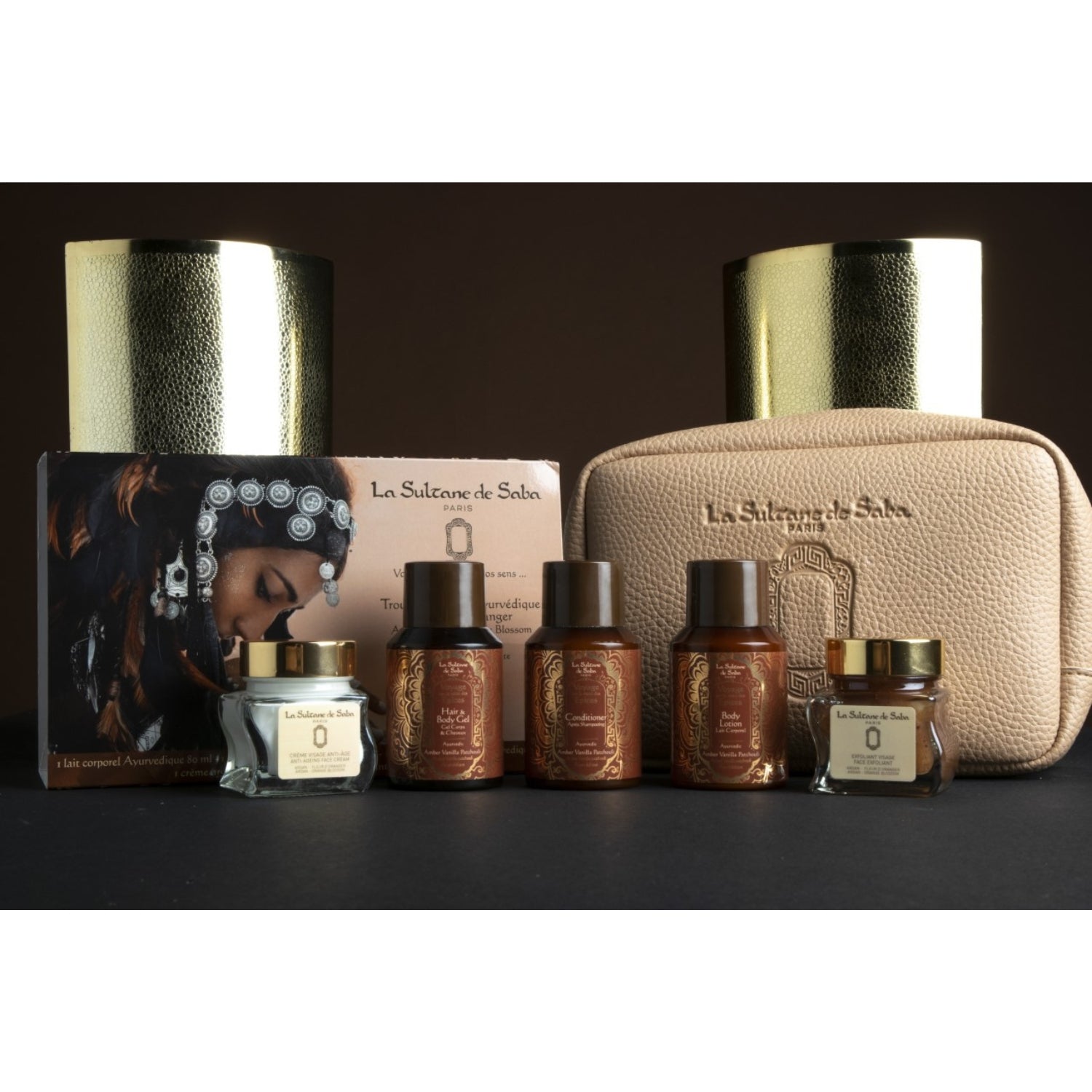 Pouch Gift Set - Ayurvedic & Orange Blossom Treatment