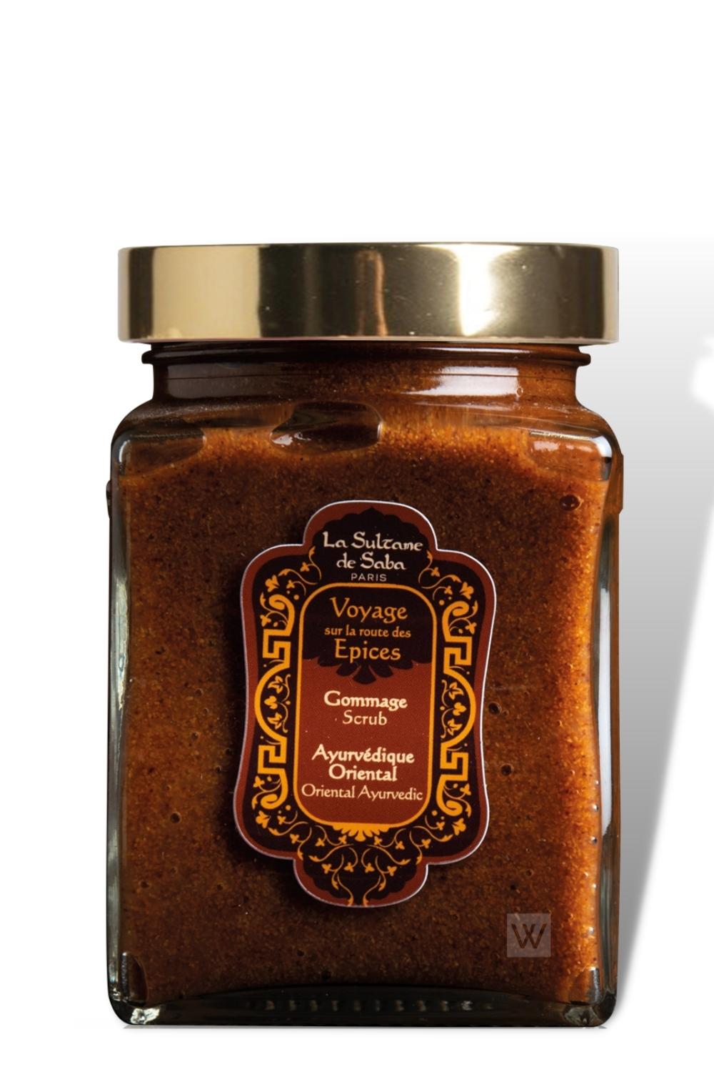 Load image into Gallery viewer, Body Scrub - Ayurvedic Treatment - Amber Vanilla Patchouli Journey To The Spices Route
