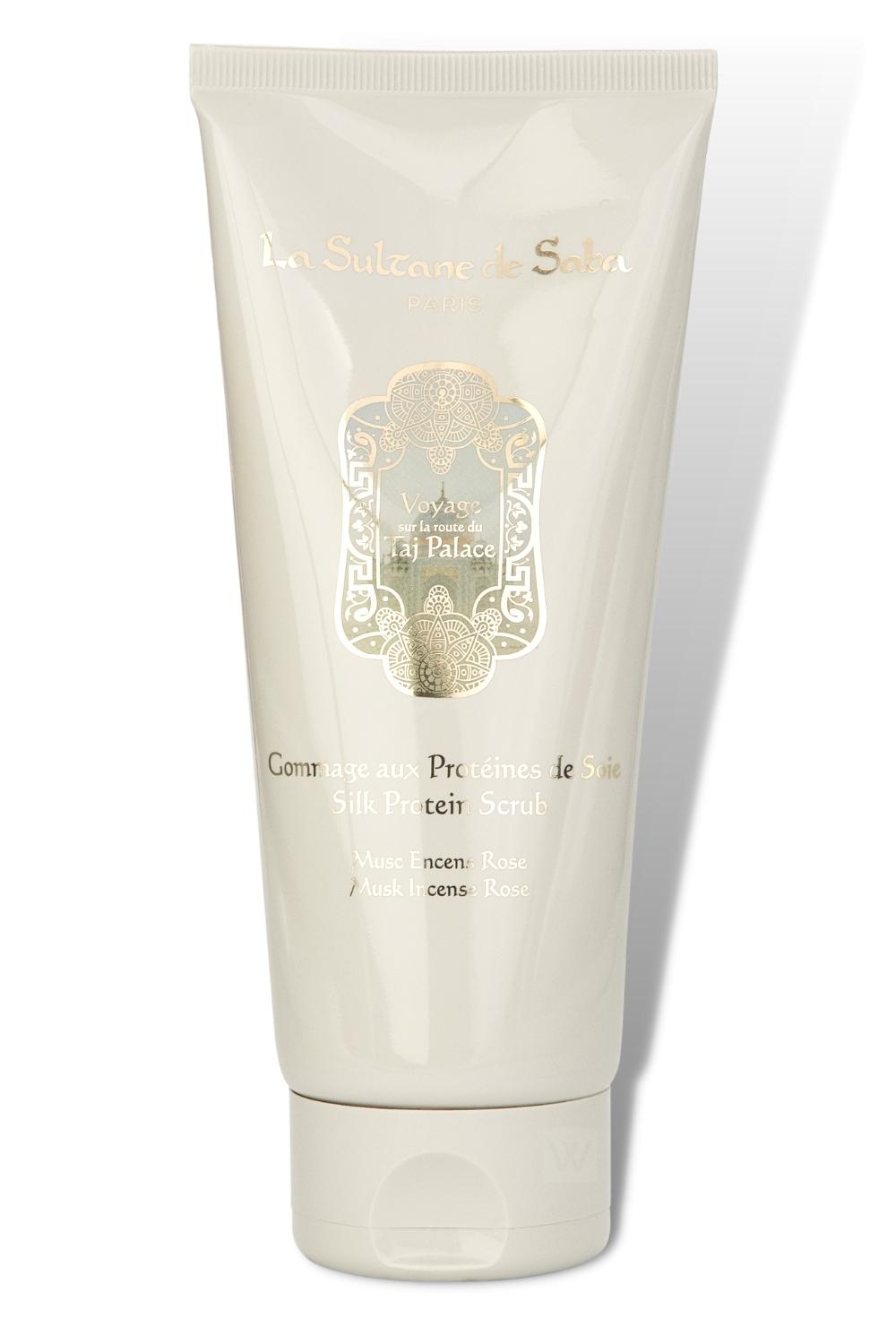 Silk Protein Scrub -  Musk Incense Rose - Taj Palace Journey