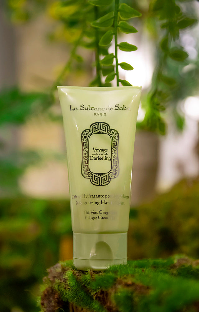Moisturizing Hand Cream - Ginger Green Tea Journey To The Route Of Darjeeling