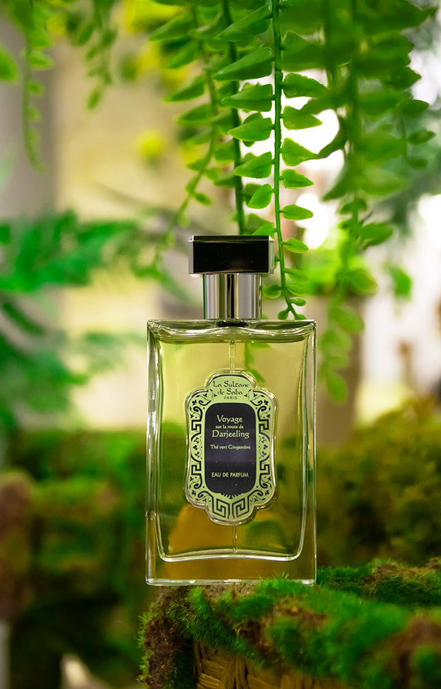Perfume -  Green Tea & Ginger - Journey To The Route of Darjeeling