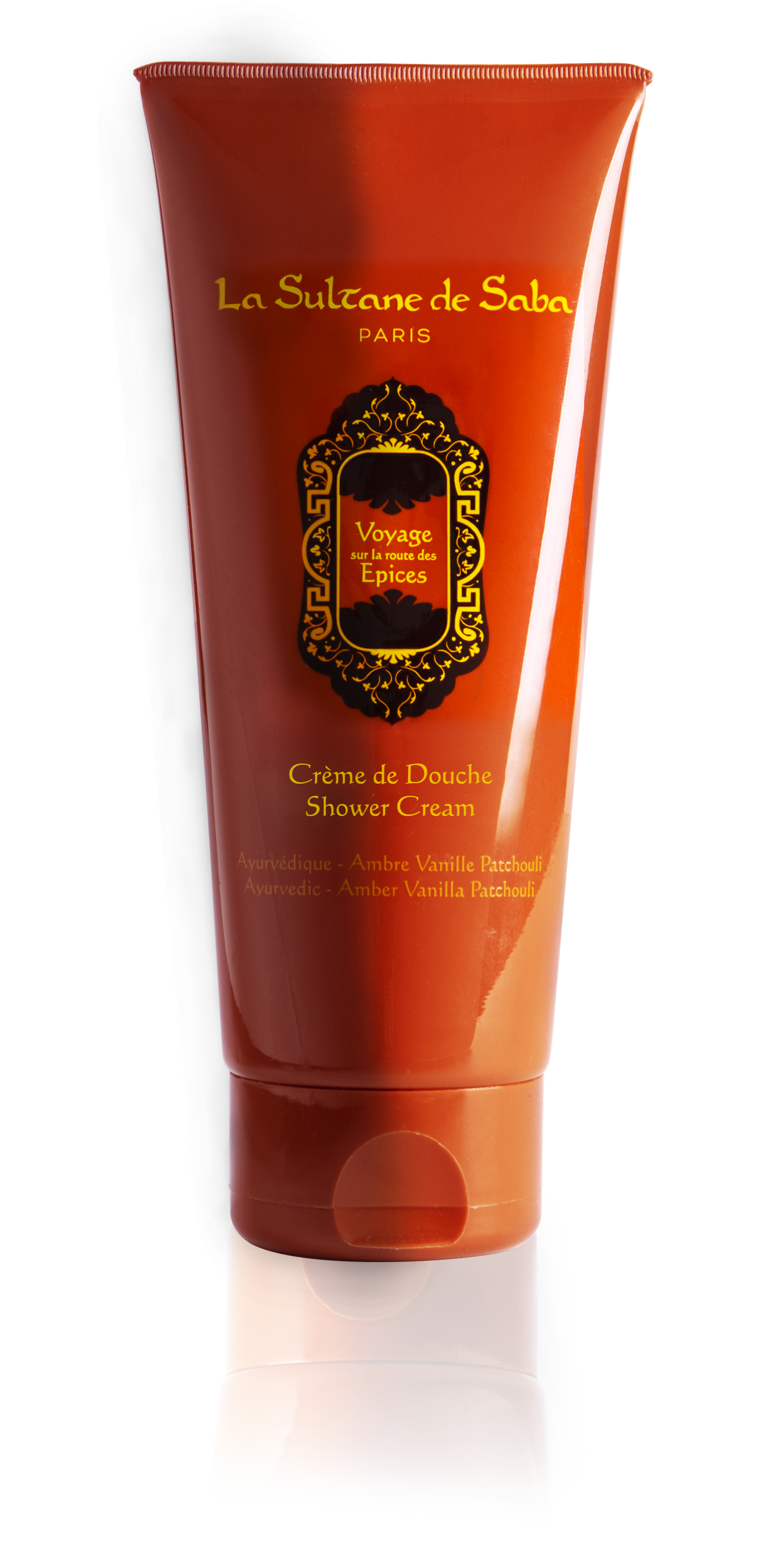 Shower Cream -  Ayurvedic Treatment - Amber Vanilla Patchouli Journey To The Spices Route