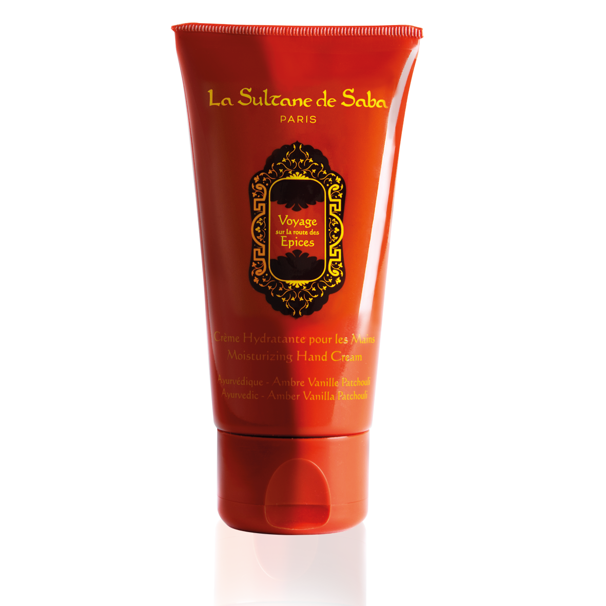 Load image into Gallery viewer, Moisturizing Hand Cream -  Ayurvedic Treatment - Amber Vanilla Patchouli Journey To The Spices Route
